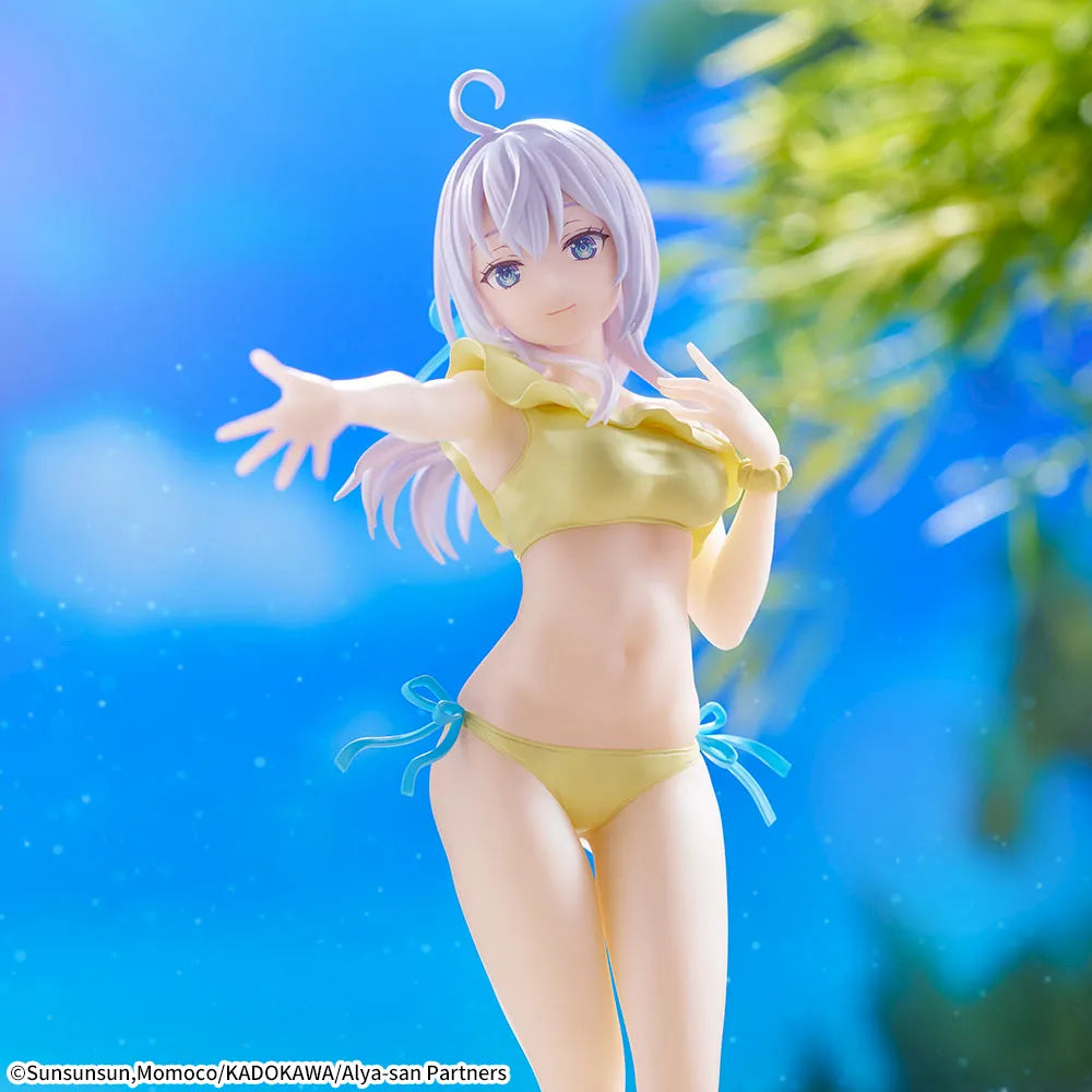 Sega Prize Alya Sometimes Hides Her Feelings in Russian Alya Swimsuit Ver. Luminasta Figure alternate product photo 4