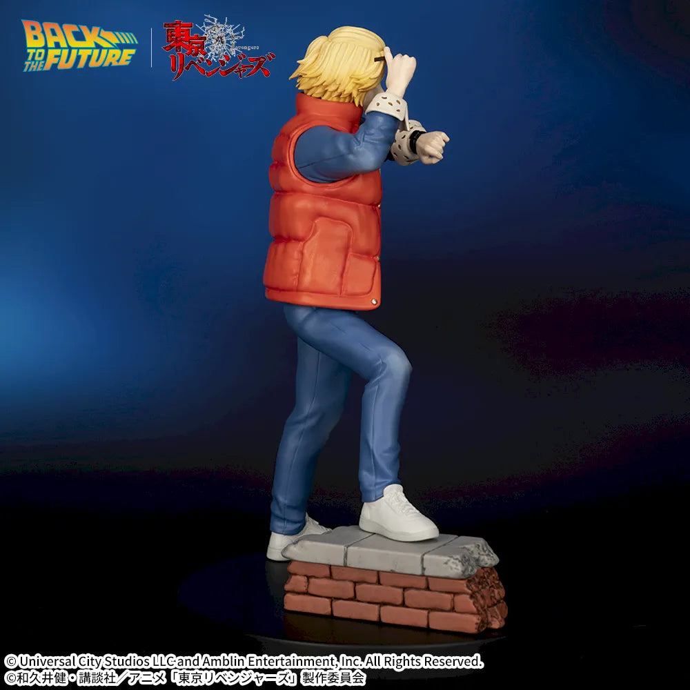 Sega Prize Back to the Future x Tokyo Revengers Manjiro Sano Collaboration Ver. ACT/CUT Premium Figure alternate product photo 3