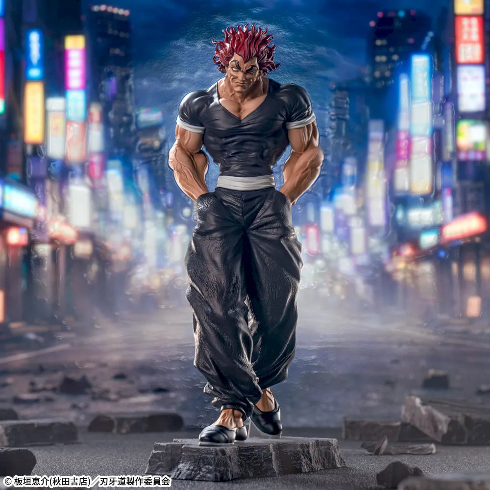 Sega Prize Baki-Dou Yujiro Hanma Luminasta Figure main product photo