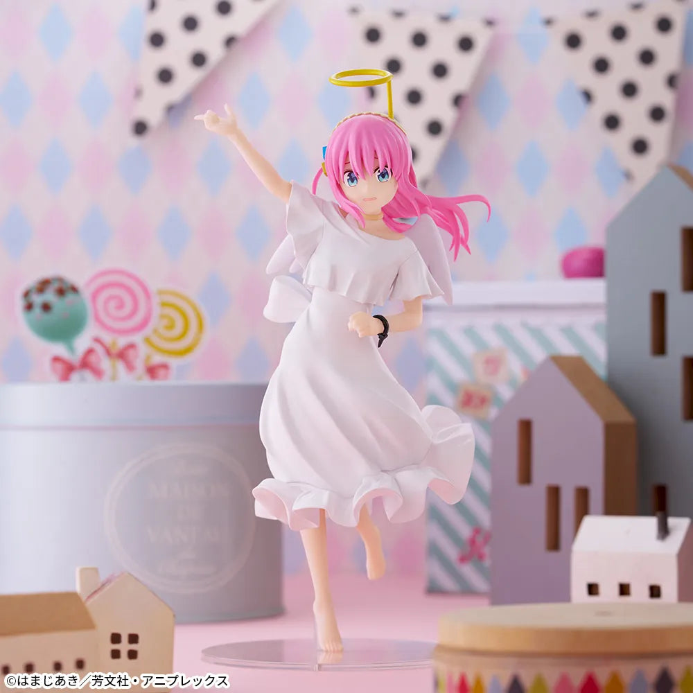 Sega Prize Bocchi the Rock! Hitori Gotoh Angel Costume Ver. Luminasta Figure main product photo