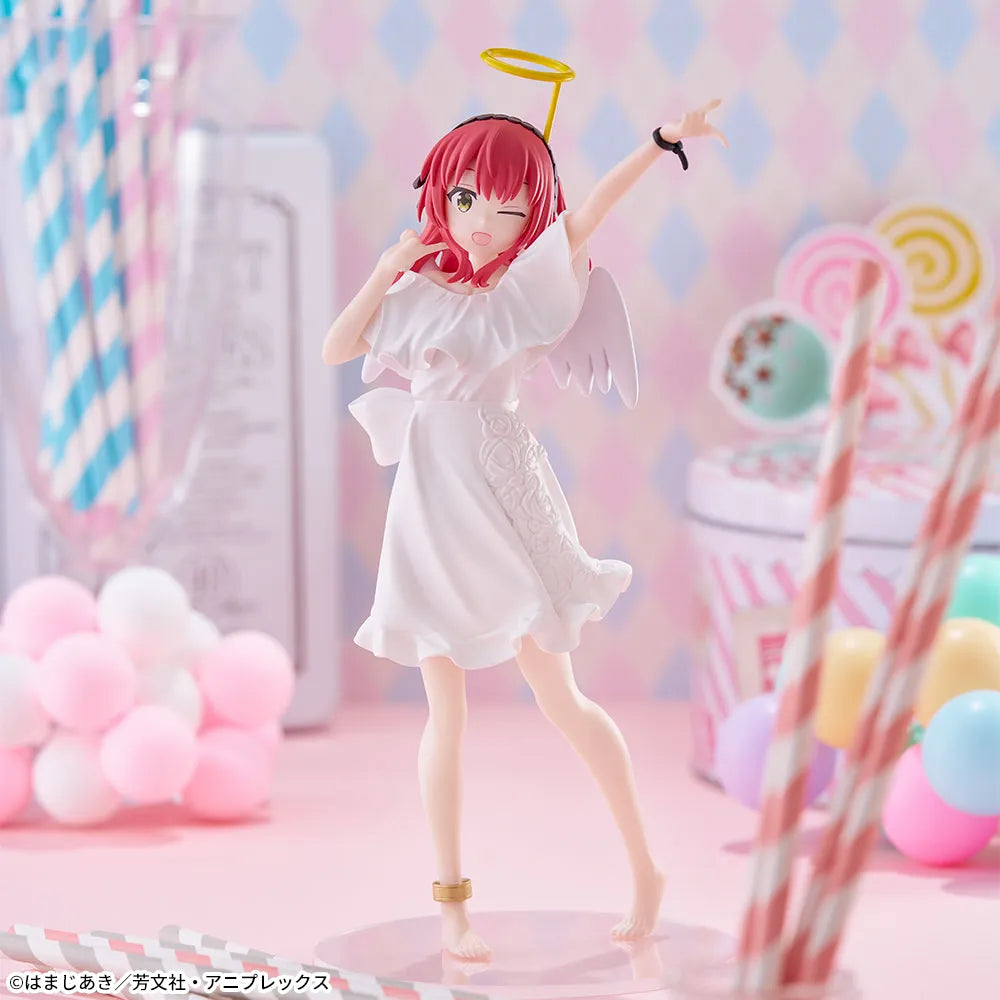 Sega Prize Bocchi the Rock! Ikuyo Kita Angel Costume Ver. Luminasta Figure main product photo