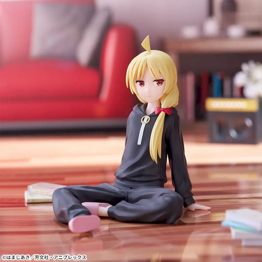 Sega Prize Bocchi the Rock! Seika Ijichi Relaxing at Home Ver. Chokonose Premium Figure main product photo