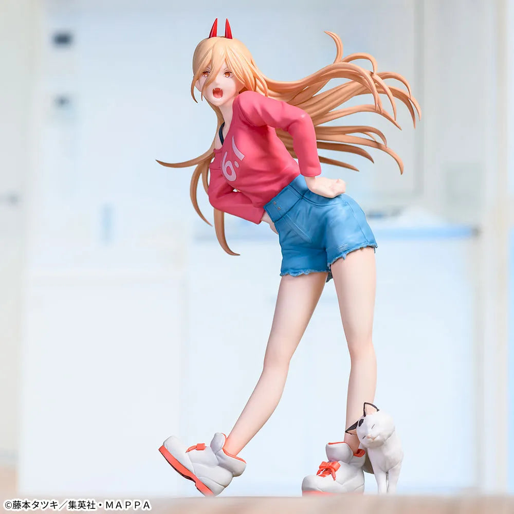 Sega Prize Chainsaw Man Power Luminasta Figure alternate product photo 2