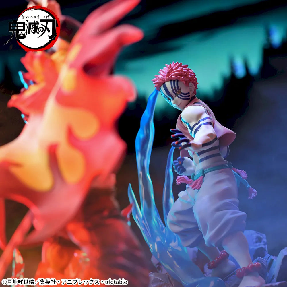 Sega Prize Demon Slayer: Kimetsu no Yaiba Akaza Xross Link Figure alternate product photo 4