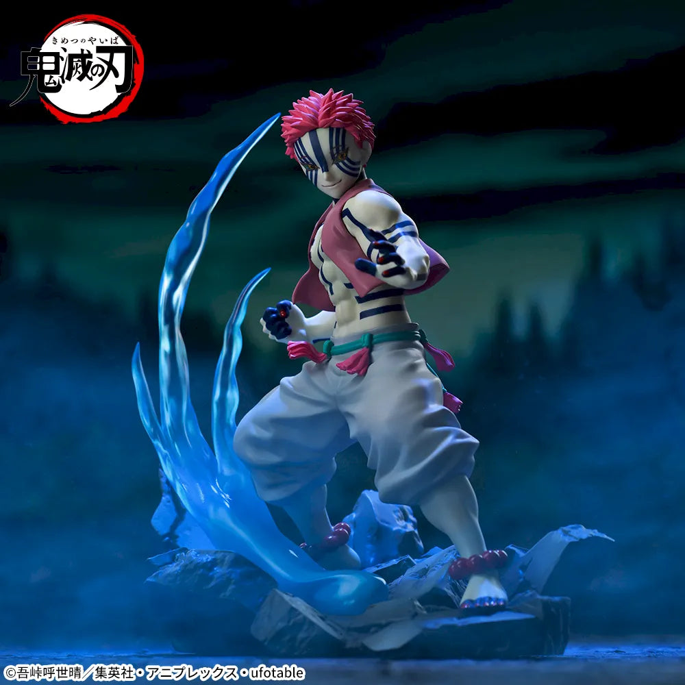 Sega Prize Demon Slayer: Kimetsu no Yaiba Akaza Xross Link Figure main product photo