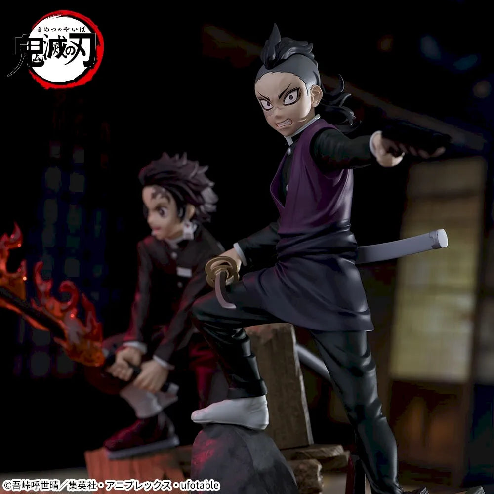Sega Prize Demon Slayer: Kimetsu no Yaiba Genya Shinazugawa Swordsmith Village Ver. Xross Link Figure alternate product photo 5