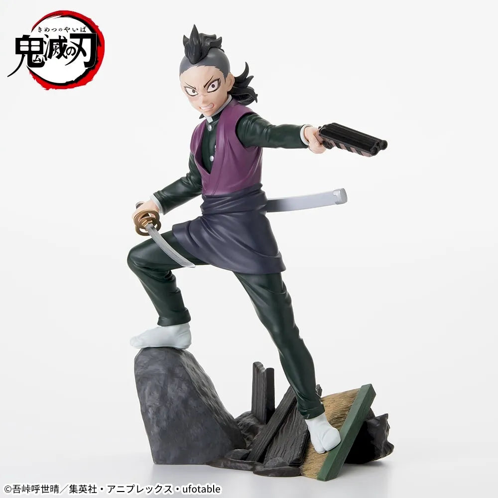 Sega Prize Demon Slayer: Kimetsu no Yaiba Genya Shinazugawa Swordsmith Village Ver. Xross Link Figure alternate product photo 6