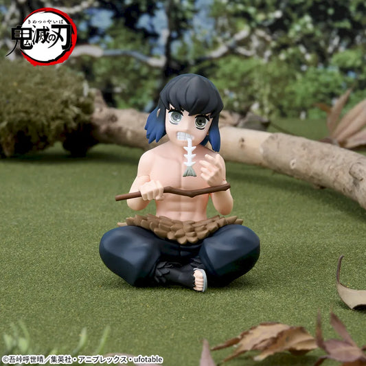 Sega Prize Demon Slayer: Kimetsu no Yaiba Inosuke Hashibira Hashira Training Ver. Chokonose Mini Figure main product photo