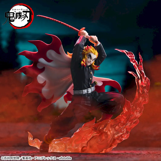 Sega Prize Demon Slayer: Kimetsu no Yaiba Kyojuro Rengoku Xross Link Figure main product photo