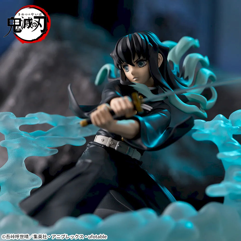 Sega Prize Demon Slayer: Kimetsu no Yaiba Muichiro Tokito Hashira Training Arc Ver. Xross Link Figure alternate product photo 2