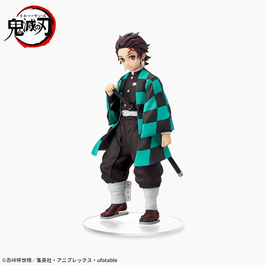 Sega Prize Demon Slayer: Kimetsu no Yaiba Tanjiro Kamado Sibling Bond Ver. Super Premium Figure main product photo