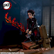 Sega Prize Demon Slayer: Kimetsu no Yaiba Tanjiro Kamado Swordsmith Village Ver. Xross Link Figure alternate product photo 2