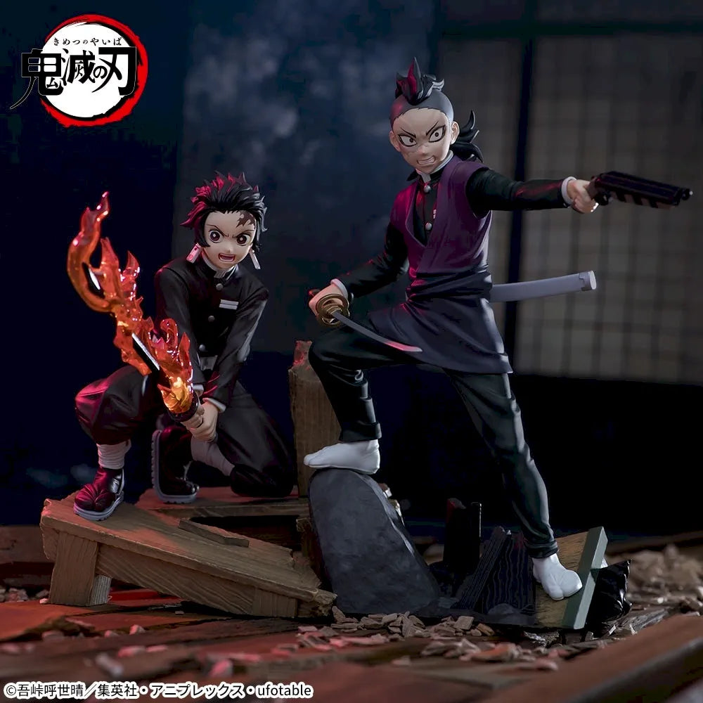 Sega Prize Demon Slayer: Kimetsu no Yaiba Tanjiro Kamado Swordsmith Village Ver. Xross Link Figure alternate product photo 4
