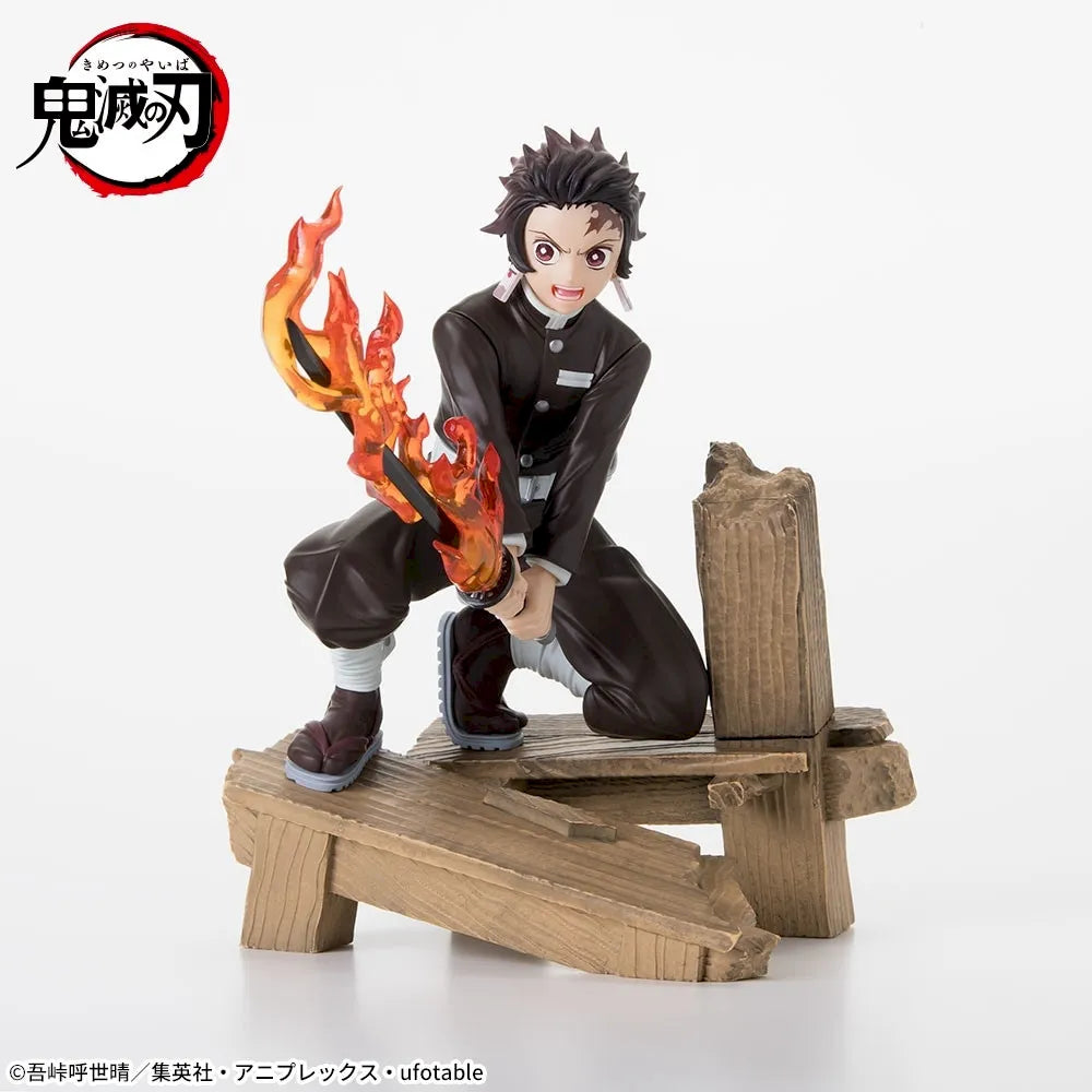 Sega Prize Demon Slayer: Kimetsu no Yaiba Tanjiro Kamado Swordsmith Village Ver. Xross Link Figure alternate product photo 6