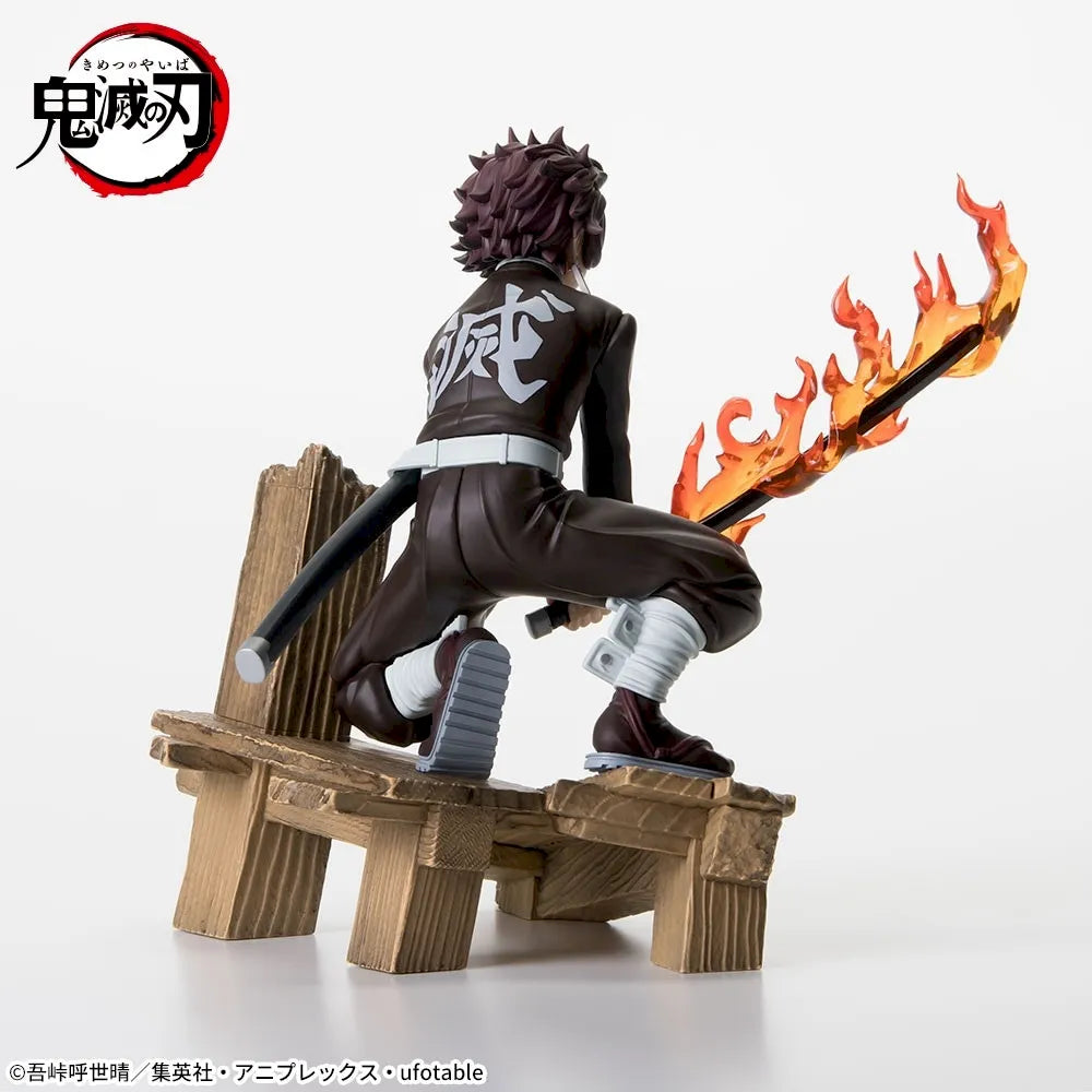 Sega Prize Demon Slayer: Kimetsu no Yaiba Tanjiro Kamado Swordsmith Village Ver. Xross Link Figure alternate product photo 8