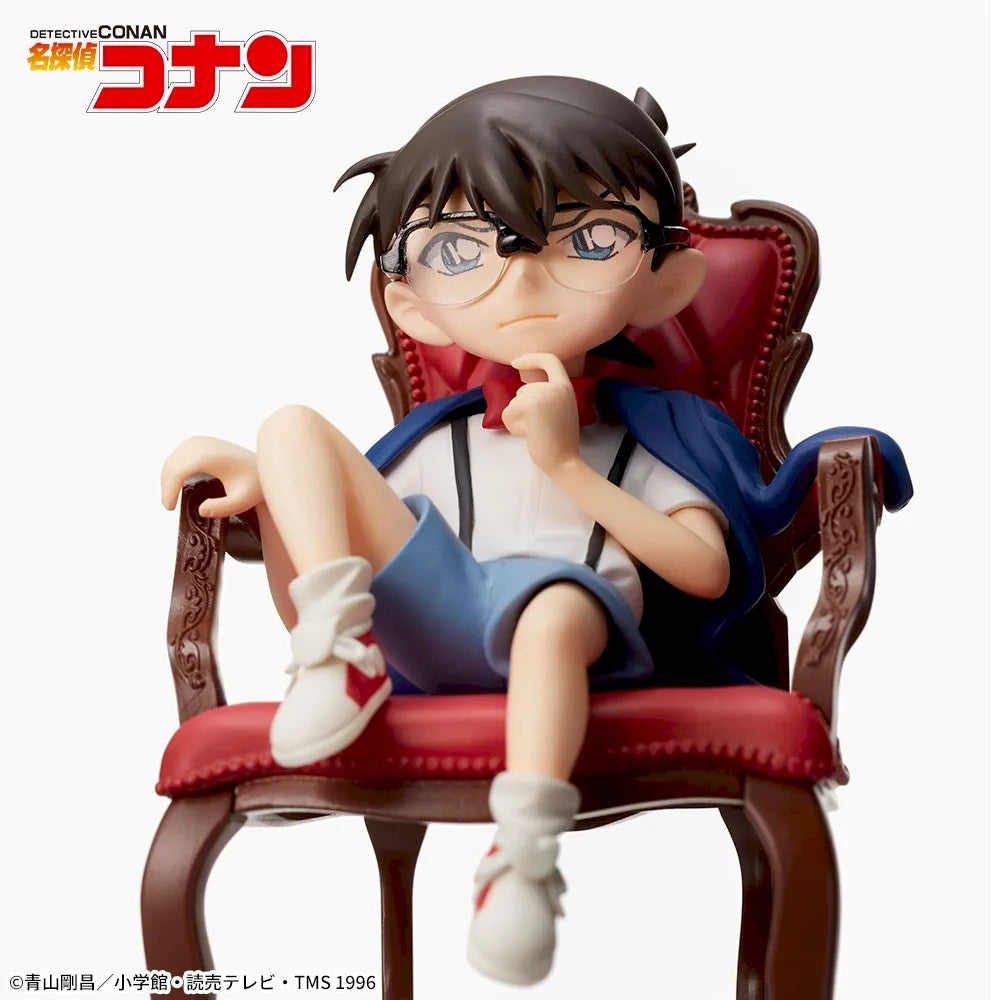 Sega Prize Detective Conan Conan Edogawa Seated Ver. Premium Grace Situation Figure alternate product photo 5