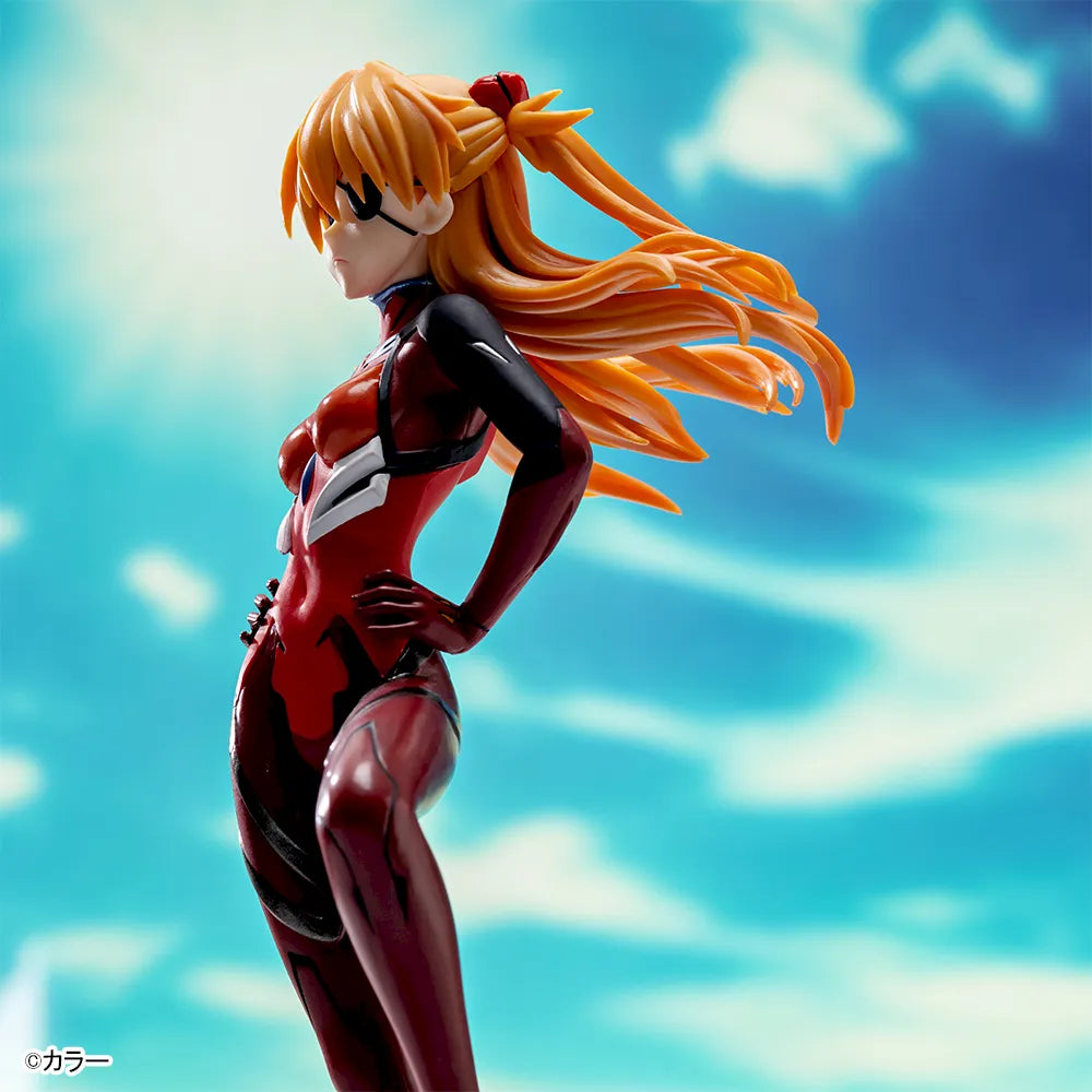 Sega Prize Evangelion: 3.0+1.0 Thrice Upon a Time Asuka Shikinami Langley 30th Anniversary Ver. Luminasta Vignetteum Figure alternate product photo 5