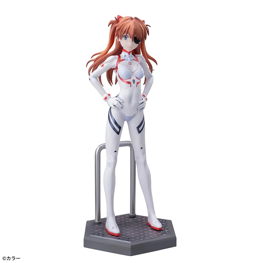 Sega Prize Evangelion: 3.0+1.0 Thrice Upon a Time Asuka Shikinami Langley White Plugsuit Ver. Luminasta Figure alternate product photo 6