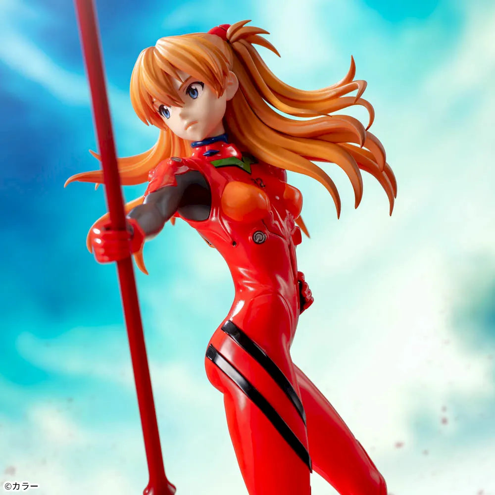 Sega Prize Evangelion: 3.0+1.0 Thrice Upon a Time Asuka Shikinami Langley with Spear of Cassius Luminasta Figure alternate product photo 4
