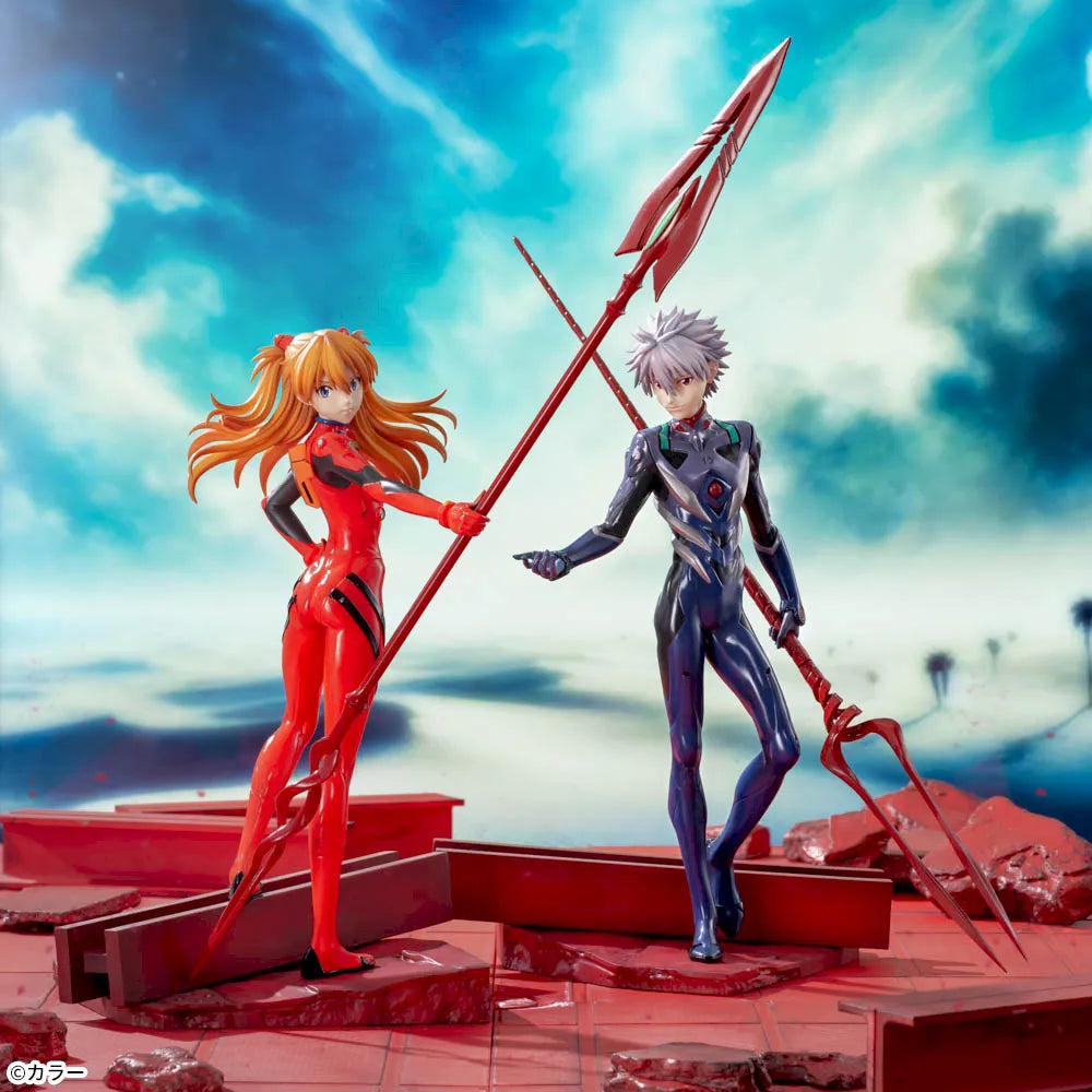 Sega Prize Evangelion: 3.0+1.0 Thrice Upon a Time Asuka Shikinami Langley with Spear of Cassius Luminasta Figure alternate product photo 5