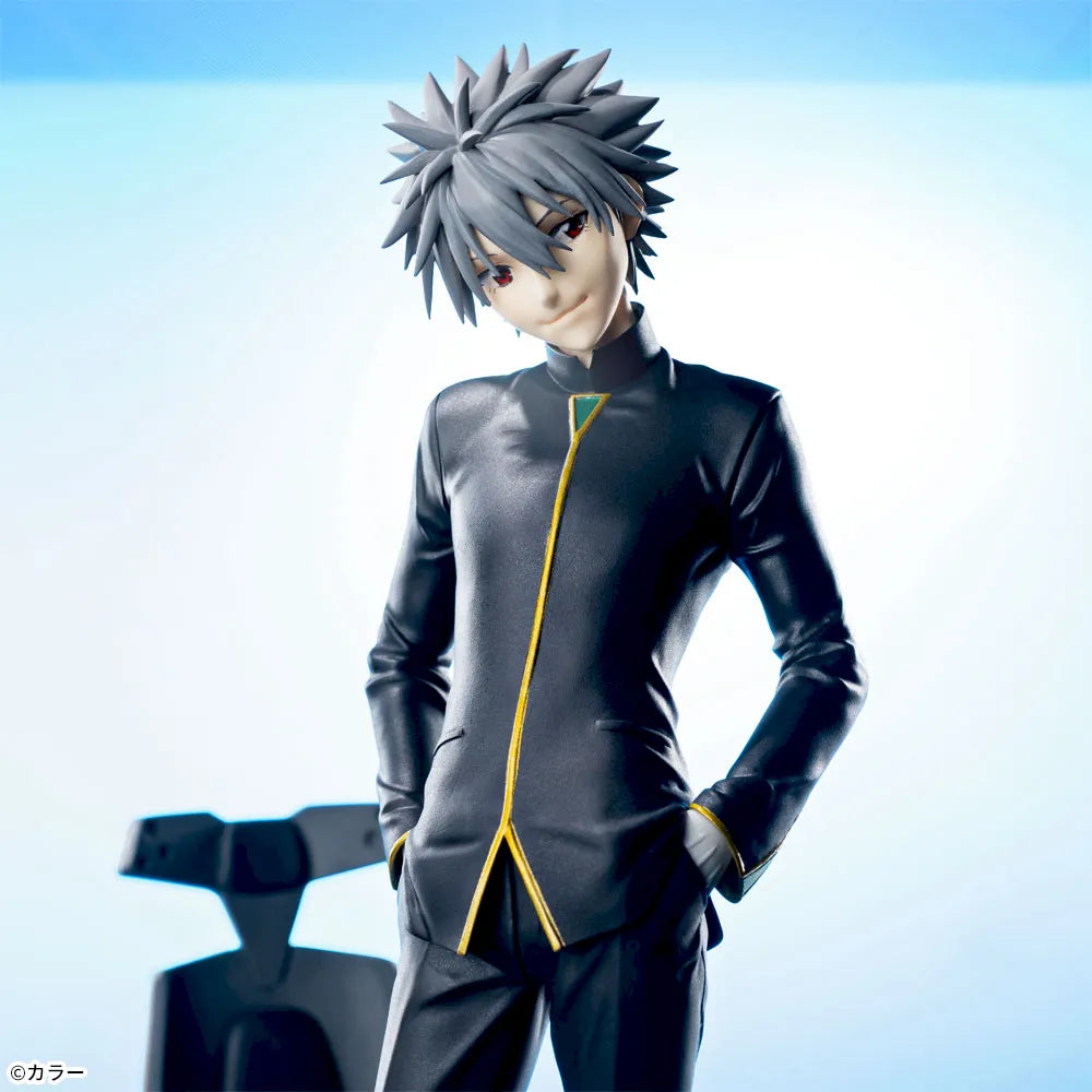 Sega Prize Evangelion: 3.0+1.0 Thrice Upon a Time Kaworu Nagisa Commander Outfit Ver. 2 Luminasta Figure alternate product photo 4