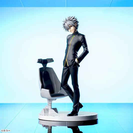 Sega Prize Evangelion: 3.0+1.0 Thrice Upon a Time Kaworu Nagisa Commander Outfit Ver. 2 Luminasta Figure main product photo