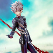 Sega Prize Evangelion: 3.0+1.0 Thrice Upon a Time Kaworu Nagisa with Spear of Longinus Luminasta Figure alternate product photo 4