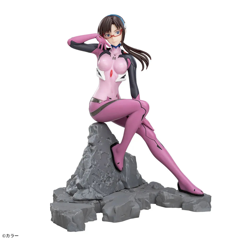Sega Prize Evangelion: 3.0+1.0 Thrice Upon a Time Mari Makinami Illustrious 30th Anniversary Ver. Luminasta Vignetteum Figure alternate product photo 6