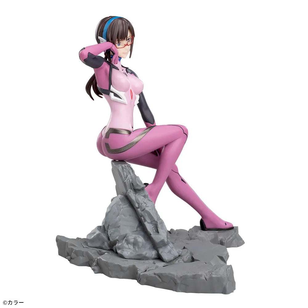 Sega Prize Evangelion: 3.0+1.0 Thrice Upon a Time Mari Makinami Illustrious 30th Anniversary Ver. Luminasta Vignetteum Figure alternate product photo 7