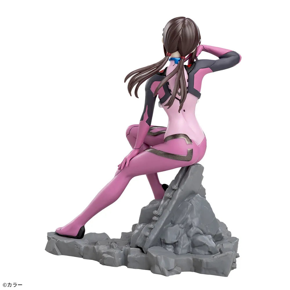 Sega Prize Evangelion: 3.0+1.0 Thrice Upon a Time Mari Makinami Illustrious 30th Anniversary Ver. Luminasta Vignetteum Figure alternate product photo 8