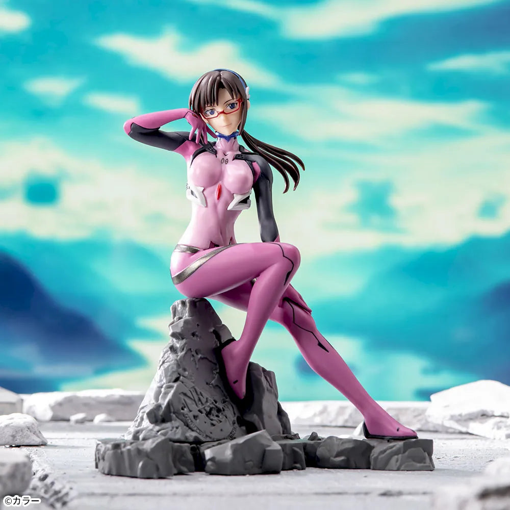Sega Prize Evangelion: 3.0+1.0 Thrice Upon a Time Mari Makinami Illustrious 30th Anniversary Ver. Luminasta Vignetteum Figure main product photo