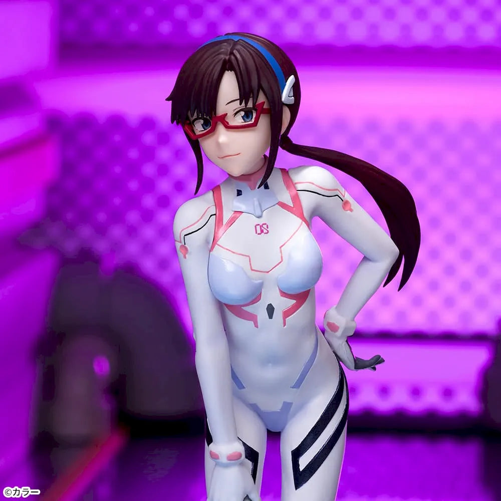 Sega Prize Evangelion: 3.0+1.0 Thrice Upon a Time Mari Makinami Illustrious White Plugsuit Ver. Luminasta Figure alternate product photo 3