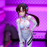 Sega Prize Evangelion: 3.0+1.0 Thrice Upon a Time Mari Makinami Illustrious White Plugsuit Ver. Luminasta Figure alternate product photo 3