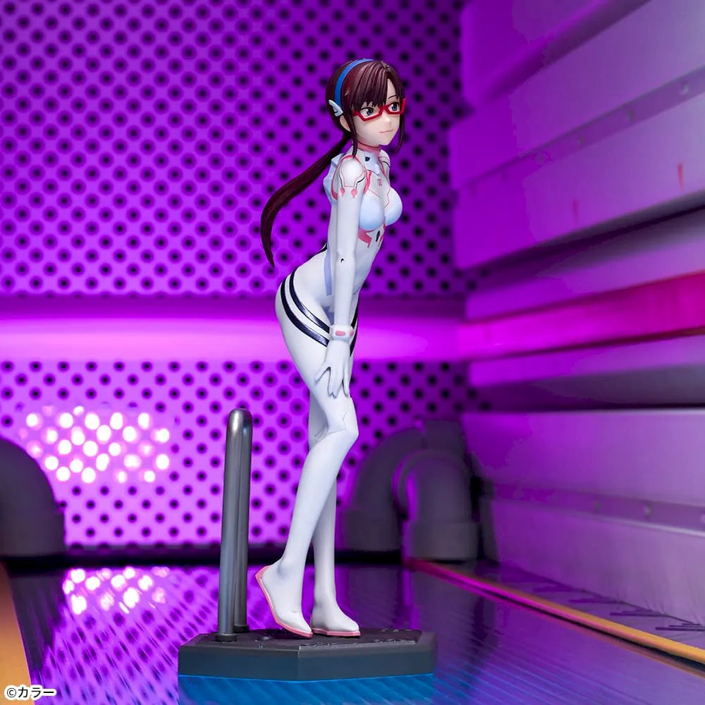 Sega Prize Evangelion: 3.0+1.0 Thrice Upon a Time Mari Makinami Illustrious White Plugsuit Ver. Luminasta Figure alternate product photo 4