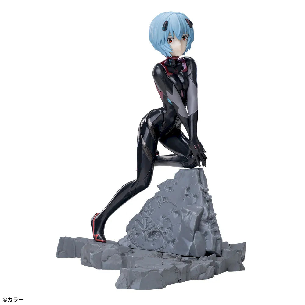 Sega Prize Evangelion: 3.0+1.0 Thrice Upon a Time Rei Ayanami Tentative Name 30th Anniversary Ver. Luminasta Vignetteum Figure alternate product photo 6