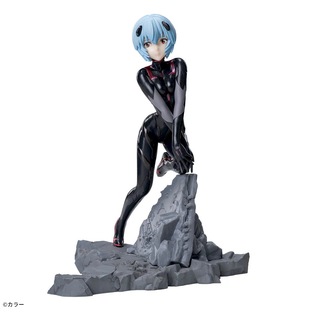 Sega Prize Evangelion: 3.0+1.0 Thrice Upon a Time Rei Ayanami Tentative Name 30th Anniversary Ver. Luminasta Vignetteum Figure alternate product photo 7