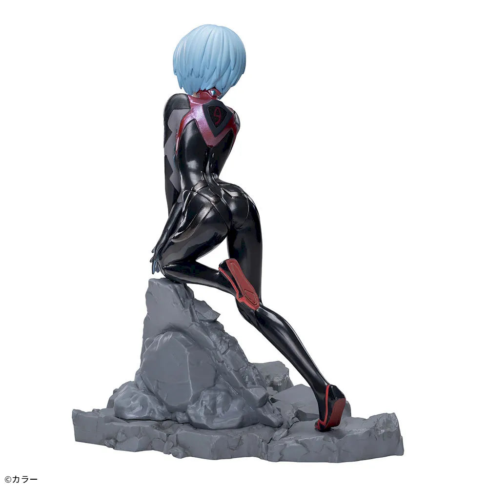 Sega Prize Evangelion: 3.0+1.0 Thrice Upon a Time Rei Ayanami Tentative Name 30th Anniversary Ver. Luminasta Vignetteum Figure alternate product photo 8