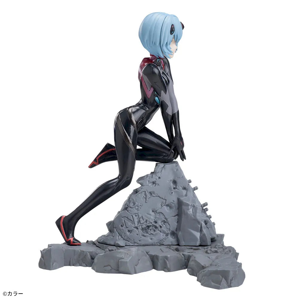 Sega Prize Evangelion: 3.0+1.0 Thrice Upon a Time Rei Ayanami Tentative Name 30th Anniversary Ver. Luminasta Vignetteum Figure alternate product photo 9