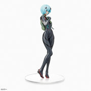 Sega Prize Evangelion: 3.0+1.0 Thrice Upon a Time Rei Ayanami Tentative Name Black Plugsuit Ver. Super Premium Figure alternate product photo 2