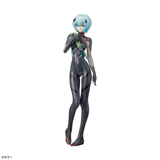 Sega Prize Evangelion: 3.0+1.0 Thrice Upon a Time Rei Ayanami Tentative Name Black Plugsuit Ver. Super Premium Figure main product photo