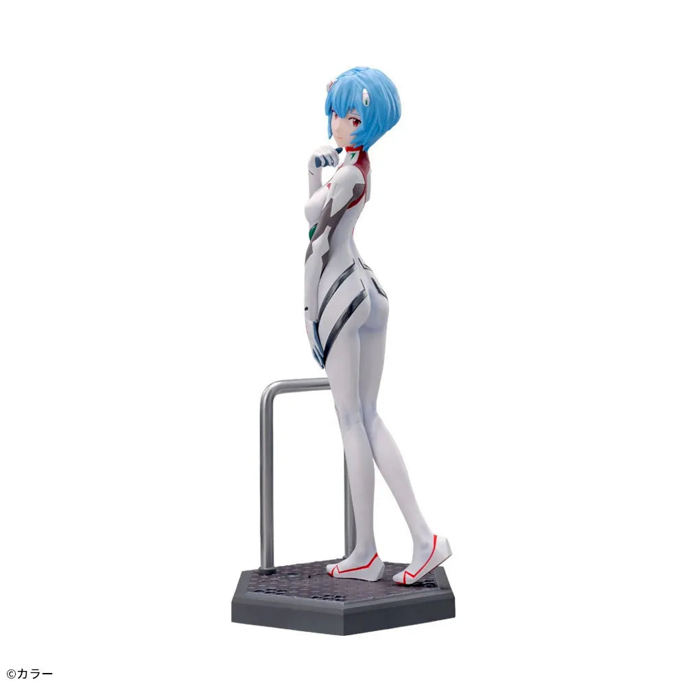 Sega Prize Evangelion: 3.0+1.0 Thrice Upon a Time Rei Ayanami Tentative Name White Plugsuit Ver. Luminasta Figure alternate product photo 6