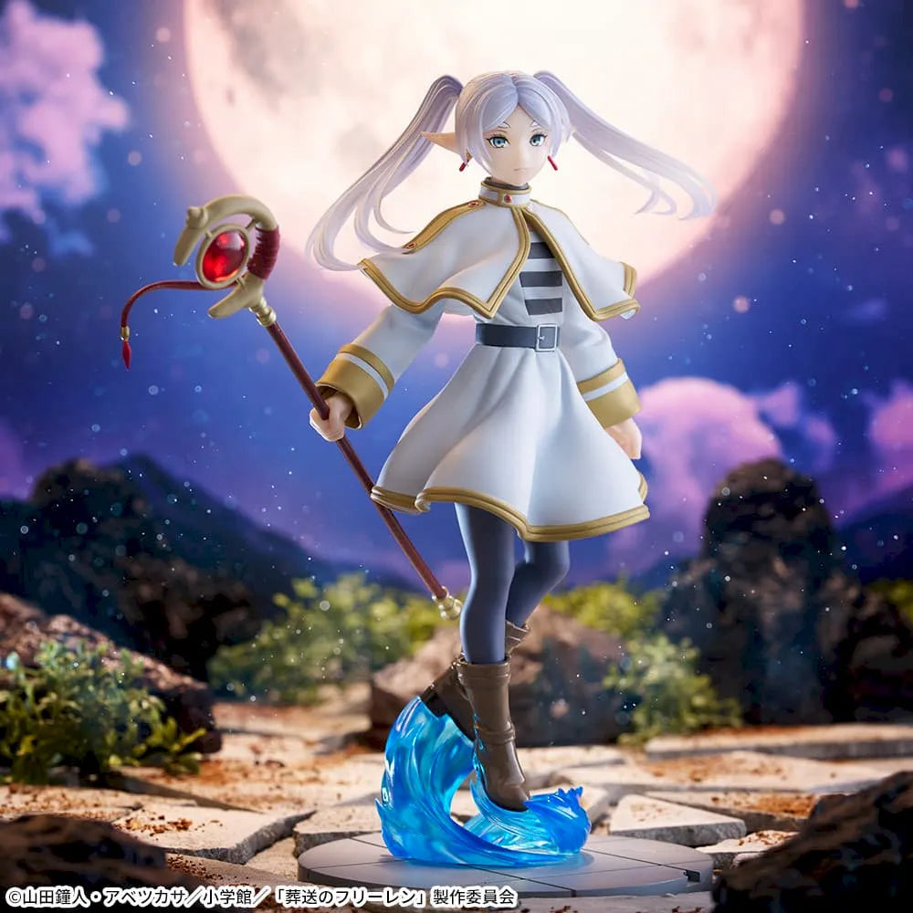 Sega Prize Frieren: Beyond Journey's End Frieren Battle Scene Ver. Luminasta Figure main product photo