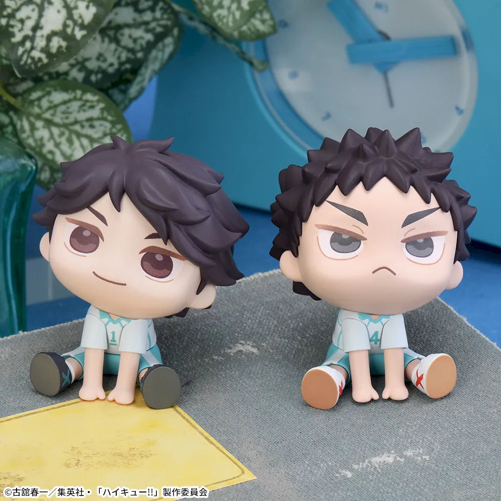Sega Prize Haikyu!! Toru Oikawa & Hajime Iwaizumi Kyurumi Figure main product photo