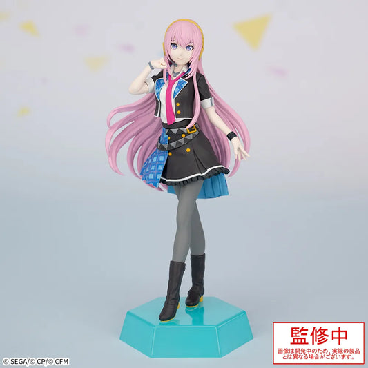Sega Prize Hatsune Miku: Colorful Stage! Megurine Luka Classroom SEKAI Ver. Desktop x Decorate Collections Figure main product photo