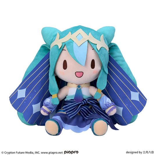Sega Prize Hatsune Miku Cosmic Fuwapuchi M Plush main product photo