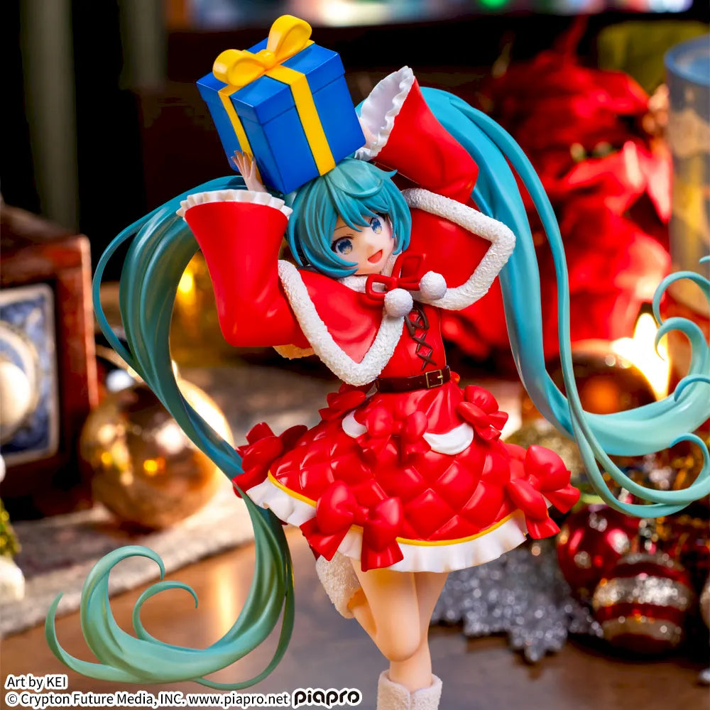 Sega Prize Hatsune Miku Hatsune Miku Christmas 2024 Ver. Luminasta Figure alternate product photo 2