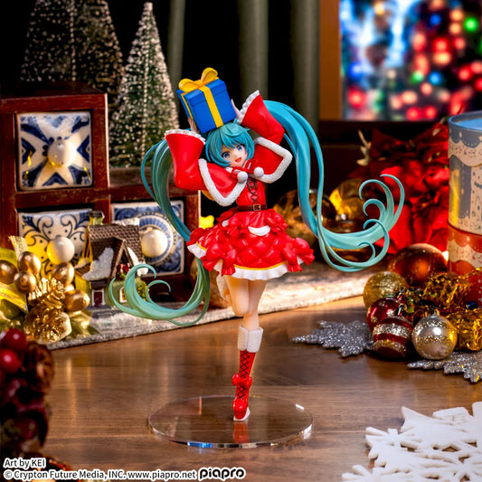 Sega Prize Hatsune Miku Hatsune Miku Christmas 2024 Ver. Luminasta Figure main product photo
