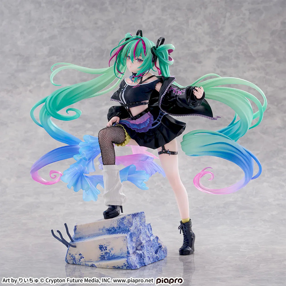 Sega Prize Hatsune Miku Hatsune Miku Punk Ver. FIGURIZM Alpha Figure alternate product photo 4