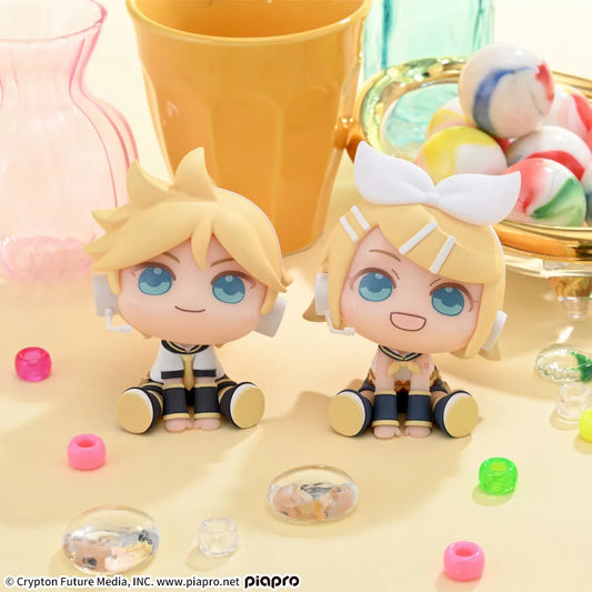 Sega Prize Hatsune Miku Kagamine Rin & Kagamine Len Kyurumi Figure main product photo