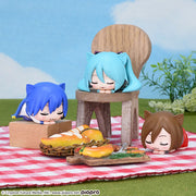 Sega Prize Hatsune Miku, MEIKO & KAITO Ohiruneko Figure main product photo